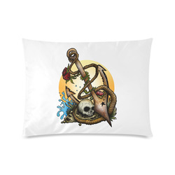 Anchored Custom Picture Pillow Case 20"x26" (one side)