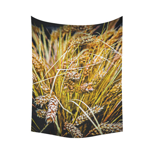Grain Wheat wheatear Autumn Harvest Thanksgiving Cotton Linen Wall Tapestry 60"x 80"