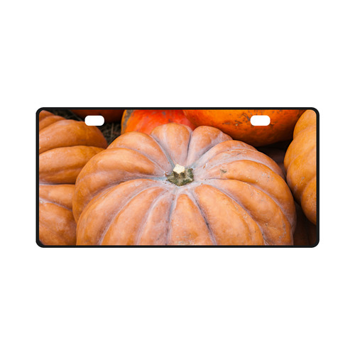 Pumpkin Halloween Thanksgiving Crop Holiday Cool License Plate