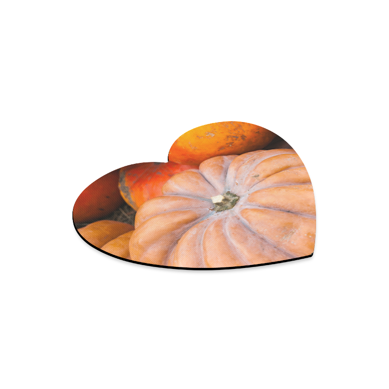Pumpkin Halloween Thanksgiving Crop Holiday Cool Heart-shaped Mousepad