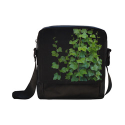 Vines, climbing plant watercolor Crossbody Nylon Bags (Model 1633)