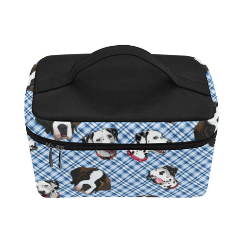 Bernies and spots Cosmetic Bag/Large (Model 1658)