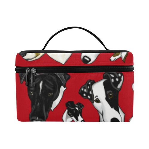 SFT Red Cosmetic Bag/Large (Model 1658)
