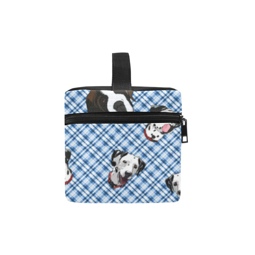 Bernies and spots Cosmetic Bag/Large (Model 1658)