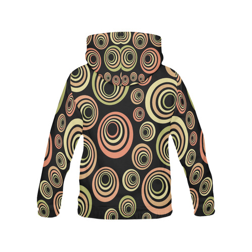 Groovy 60's Classic Pattern Fun Retro Pop-art All Over Print Hoodie for Men (USA Size) (Model H13)