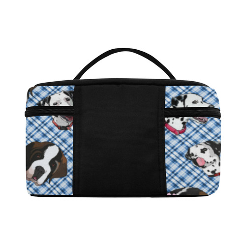 Bernies and spots Cosmetic Bag/Large (Model 1658)