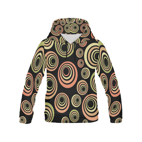 Groovy 60's Classic Pattern Fun Retro Pop-art All Over Print Hoodie for Men (USA Size) (Model H13)