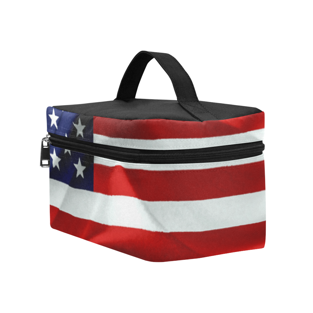 America Flag Banner Patriot Stars Stripes Freedom Lunch Bag/Large (Model 1658)