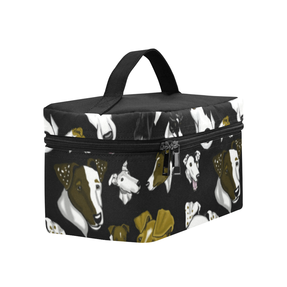 SFT - black Cosmetic Bag/Large (Model 1658)