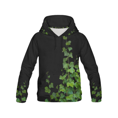 Vines, climbing plant watercolor All Over Print Hoodie for Men (USA Size) (Model H13)