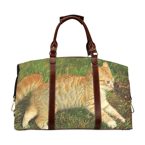 Funny Kitten Classic Travel Bag (Model 1643) Remake