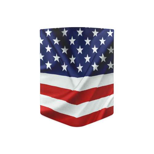 America Flag Banner Patriot Stars Stripes Freedom Women's Leather Wallet (Model 1611)