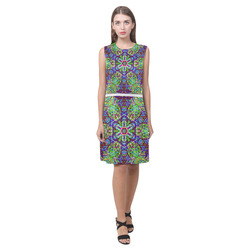 Sacred Geometry "Amazon" by MAR from Thleudron Eos Women's Sleeveless Dress (Model D01)