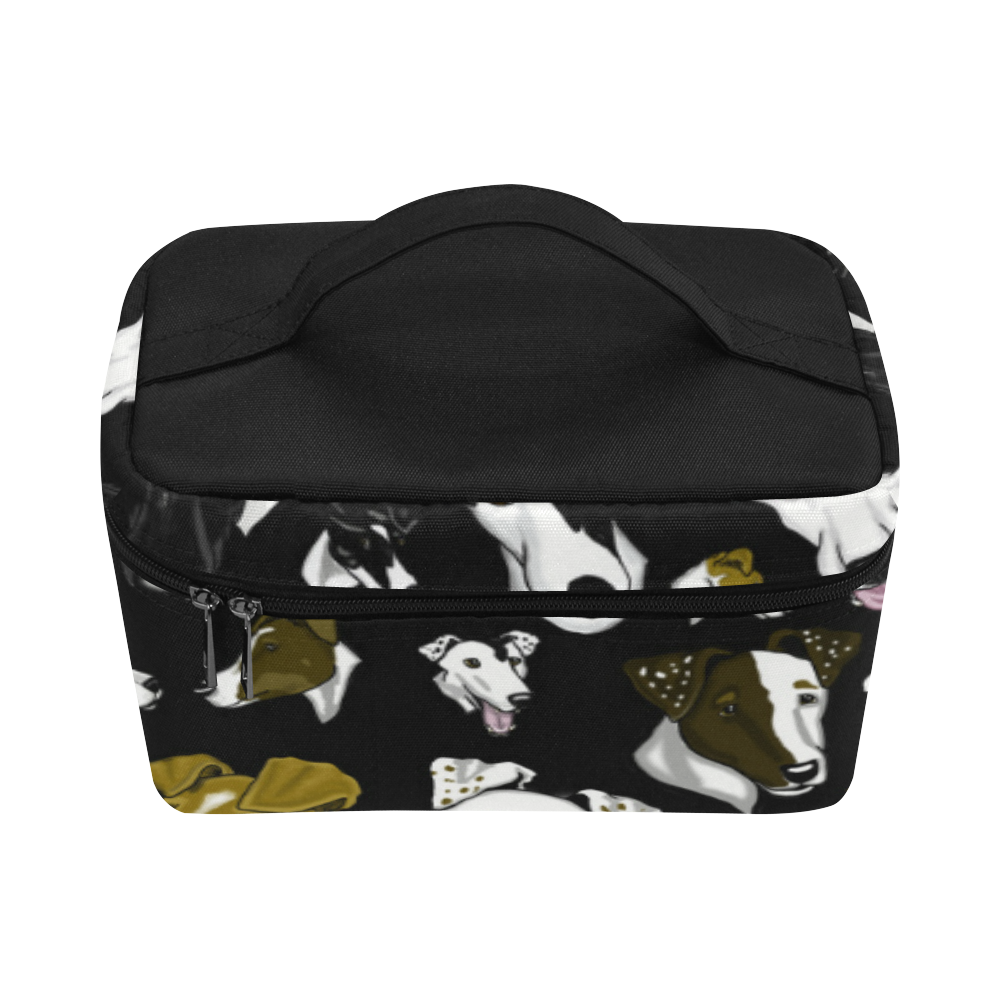 SFT - black Cosmetic Bag/Large (Model 1658)