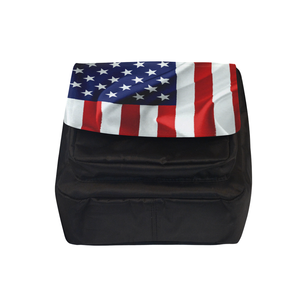 America Flag Banner Patriot Stars Stripes Freedom Crossbody Nylon Bags (Model 1633)