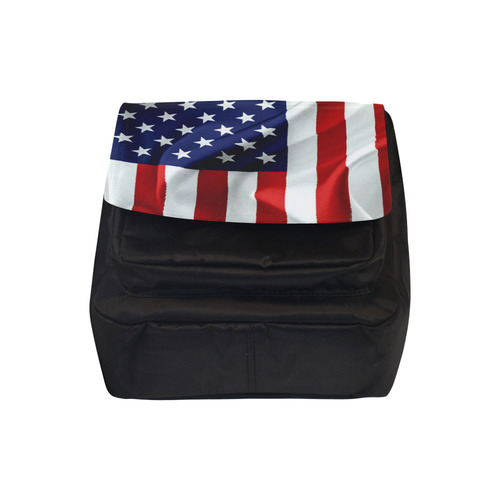 America Flag Banner Patriot Stars Stripes Freedom Crossbody Nylon Bags (Model 1633)