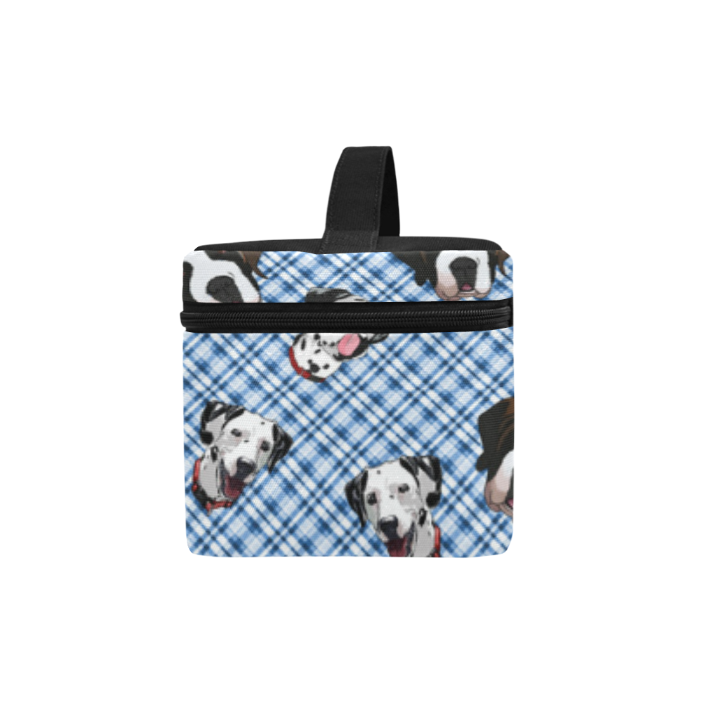 Bernies and spots Cosmetic Bag/Large (Model 1658)