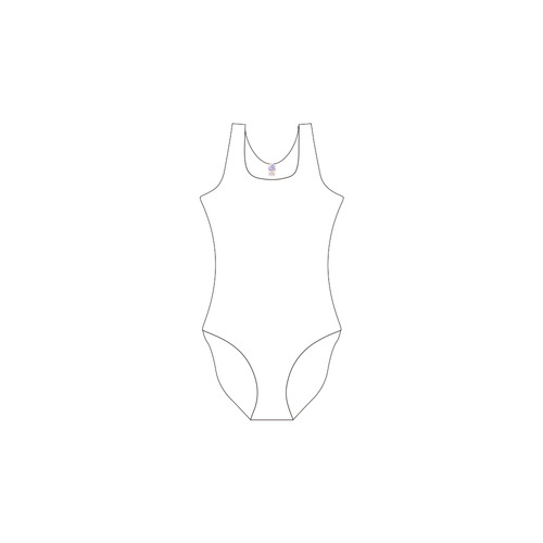 logo tag Private Brand Tag on Women's One Piece Swimsuit (3cm X 5cm)