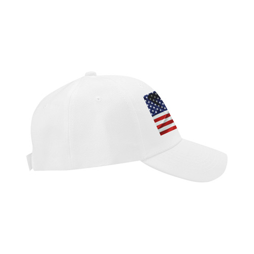 America Flag Banner Patriot Stars Stripes Freedom Dad Cap