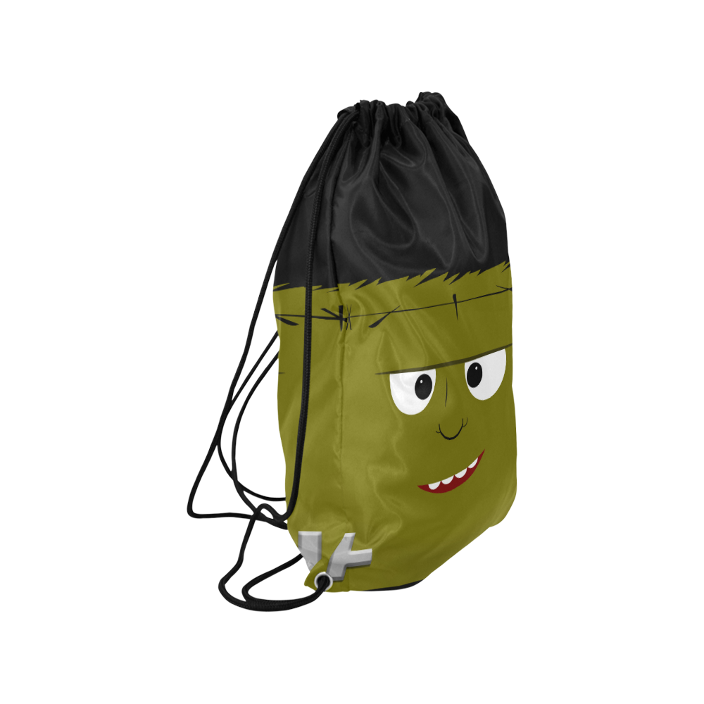 Cute Frankenstein Halloween Small Drawstring Bag Model 1604 (Twin Sides) 11"(W) * 17.7"(H)