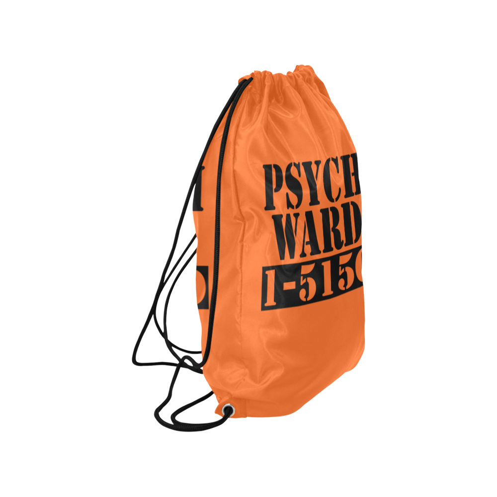 Halloween Psych Ward Costume Small Drawstring Bag Model 1604 (Twin Sides) 11"(W) * 17.7"(H)