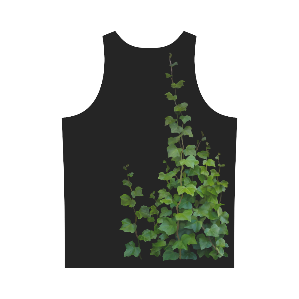 Vines, climbing plant watercolor All Over Print Tank Top for Men (Model T43)