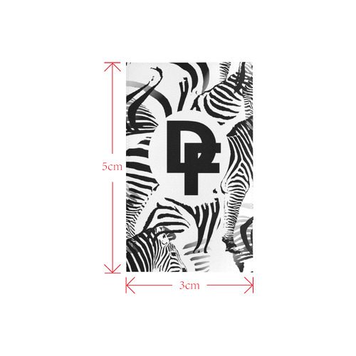 DF Zebra Logo Private Brand Tag on Window Curtain (3cm X 5cm)