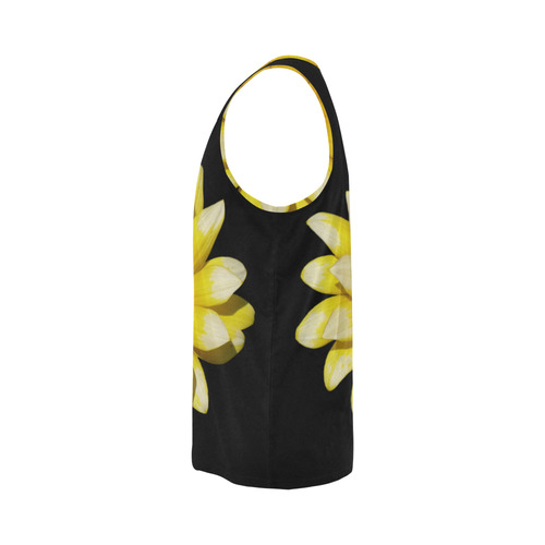 Yellow Flower, floral photography All Over Print Tank Top for Men (Model T43)