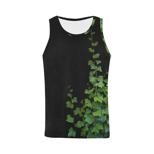 Vines, climbing plant watercolor All Over Print Tank Top for Men (Model T43)