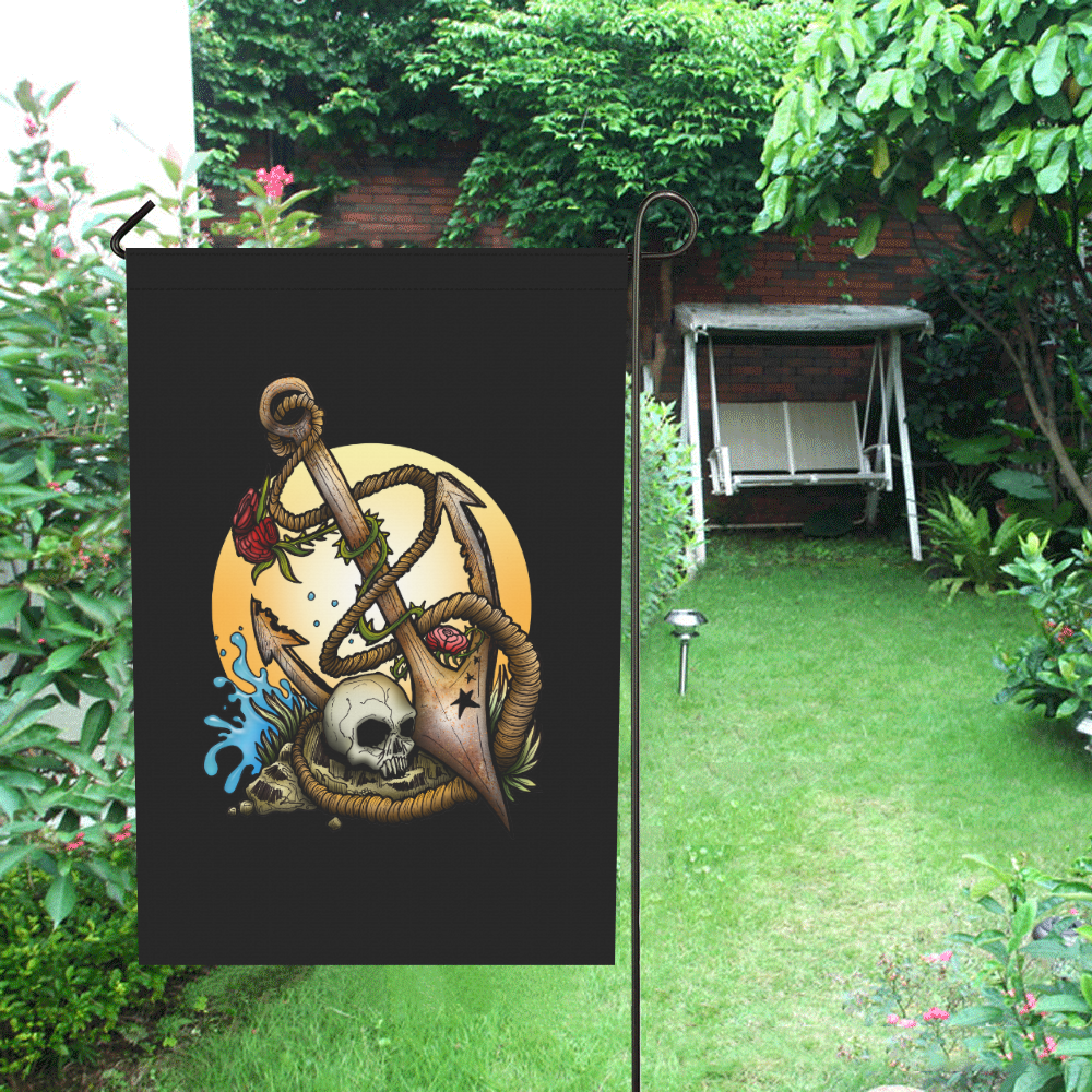 Anchored Garden Flag 28''x40'' （Without Flagpole）