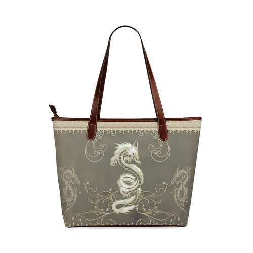Chinese dragon Shoulder Tote Bag (Model 1646)