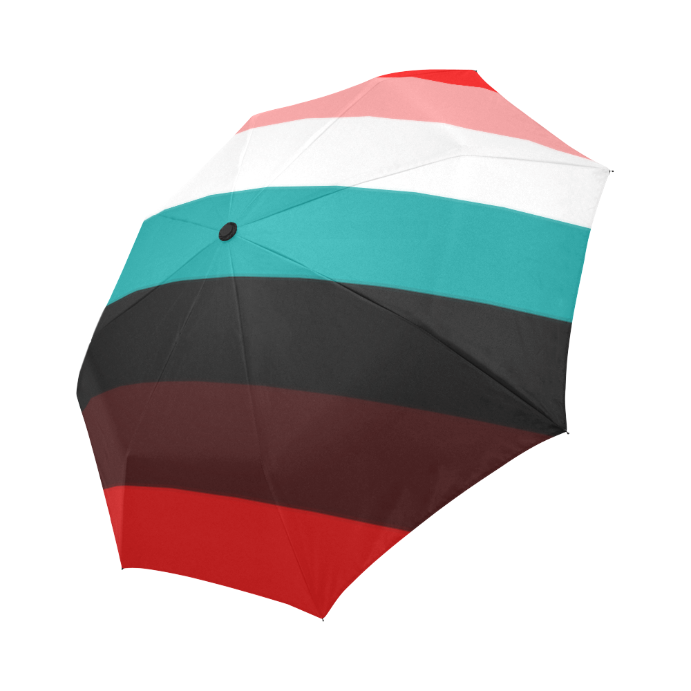 Candy Stripe Auto-Foldable Umbrella (Model U04)