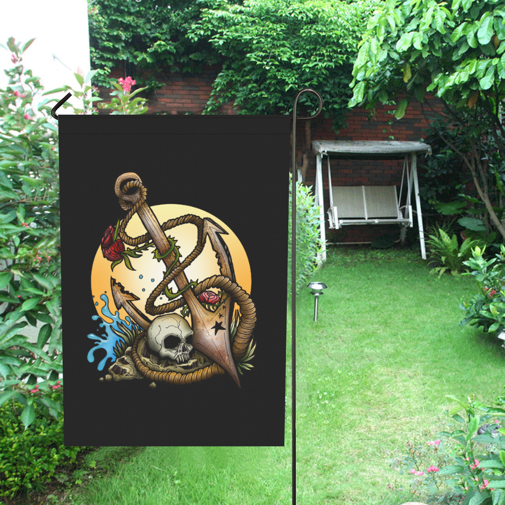 Anchored Garden Flag 12‘’x18‘’（Without Flagpole）