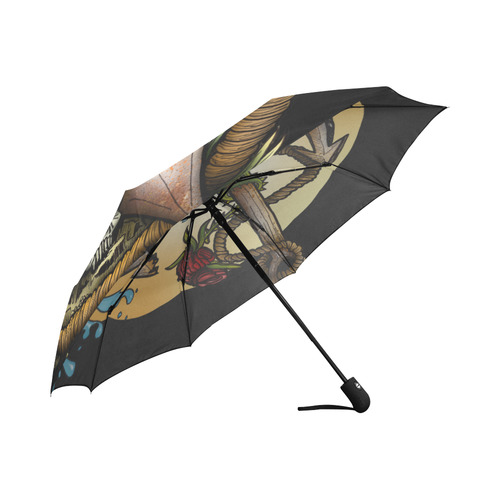 Anchored Auto-Foldable Umbrella (Model U04)