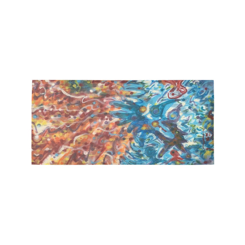 Life Ignition Rug from Mural Art Area Rug 7'x3'3''
