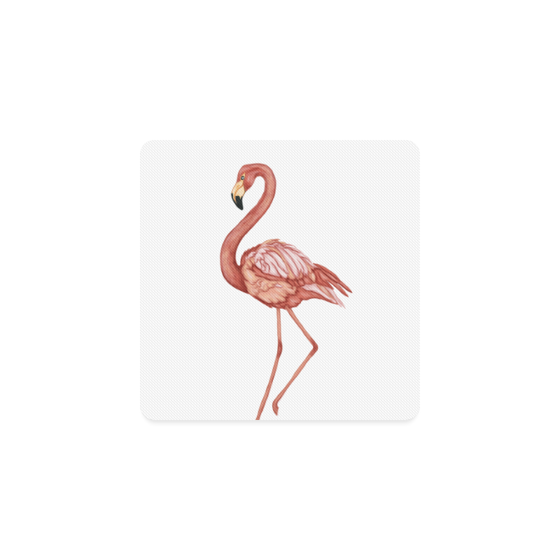 Flamingo Square Coaster