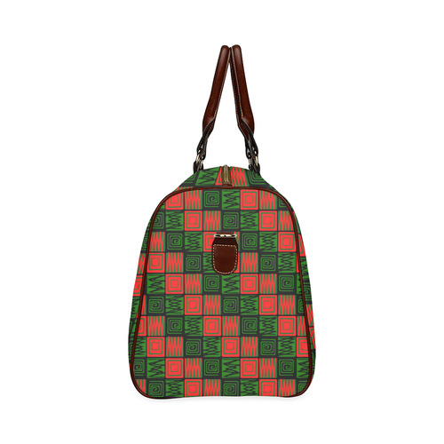 RBG Grid Travel Bag Waterproof Travel Bag/Large (Model 1639)