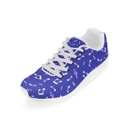 cute music pattern A Kid's Running Shoes (Model 020)