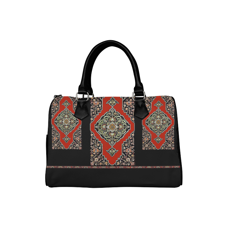 Ancient Armenian Boston Handbag (Model 1621)