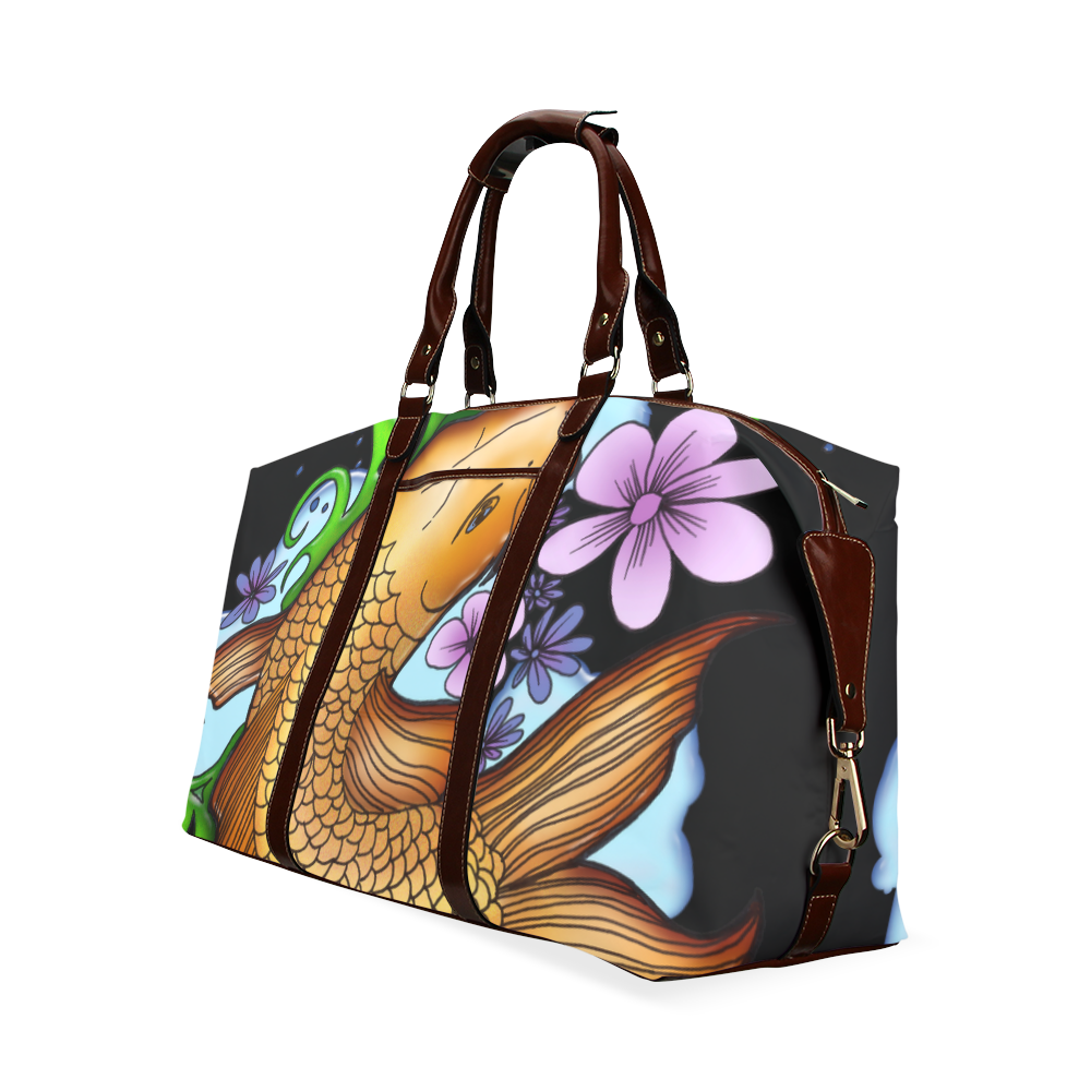 Koi Fish Classic Travel Bag (Model 1643) Remake