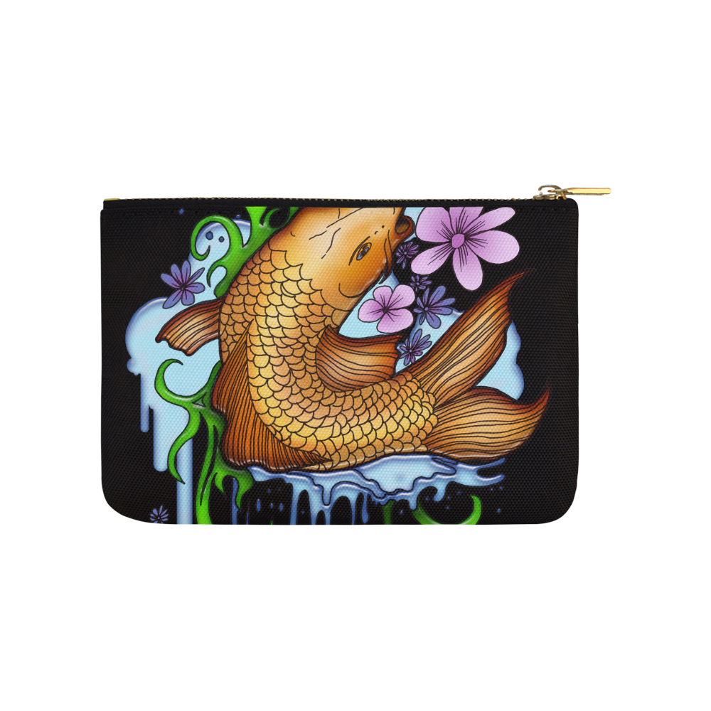 Koi Fish Carry-All Pouch 9.5''x6''