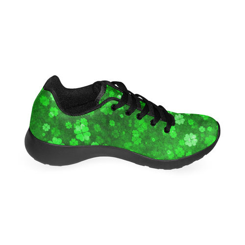 shamrocks 1 green by JamColors Kid's Running Shoes (Model 020)