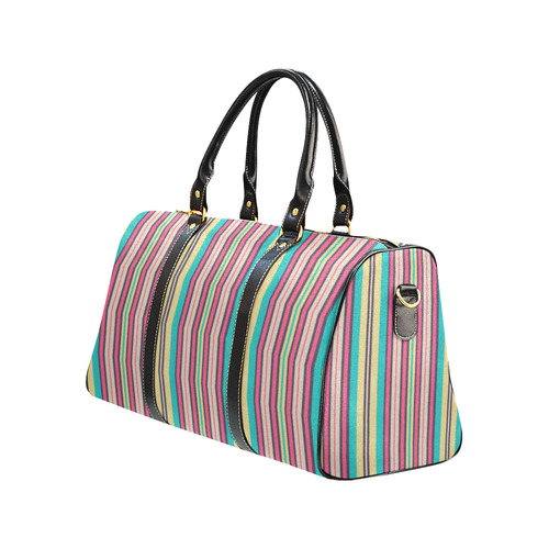 candystripes New Waterproof Travel Bag/Small (Model 1639)