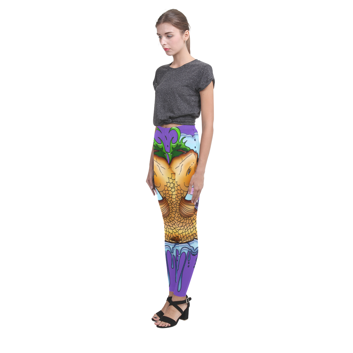 Koi Fish Cassandra Women's Leggings (Model L01)