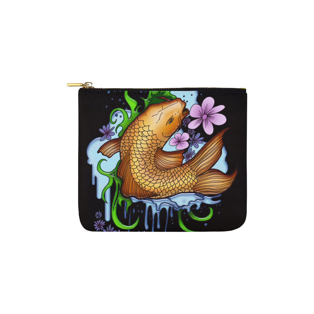 Koi Fish Carry-All Pouch 6''x5''