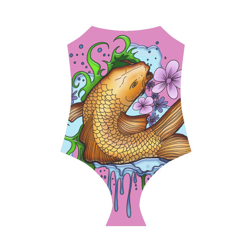 Koi Fish Strap Swimsuit ( Model S05)