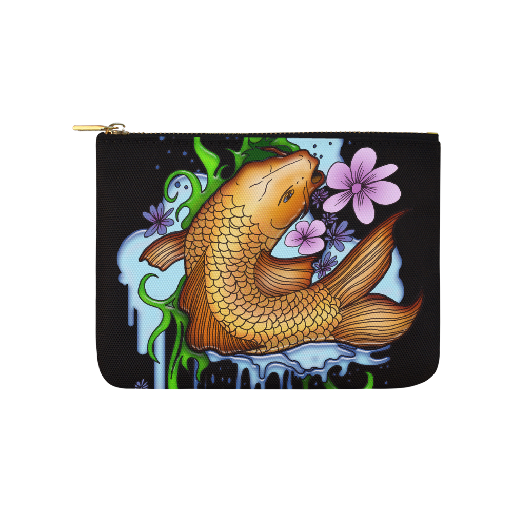 Koi Fish Carry-All Pouch 8''x 6''