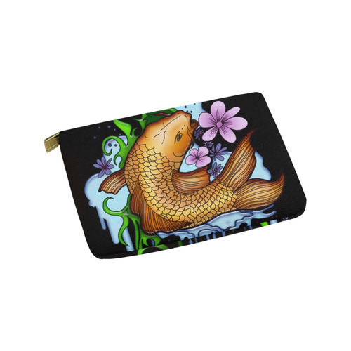 Koi Fish Carry-All Pouch 9.5''x6''