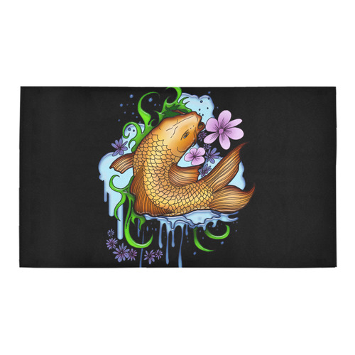 Koi Fish Bath Rug 16''x 28''