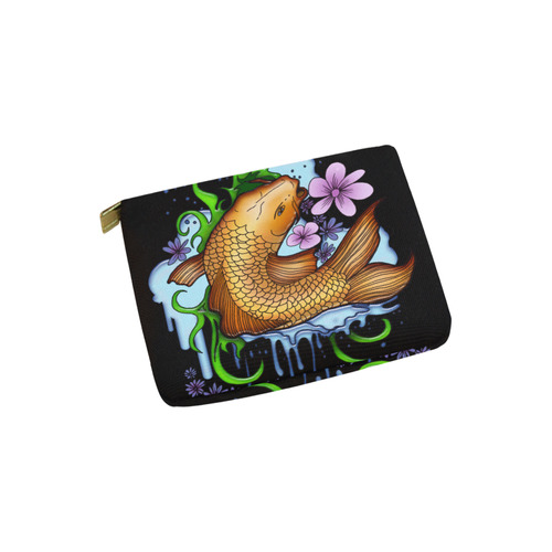 Koi Fish Carry-All Pouch 6''x5''
